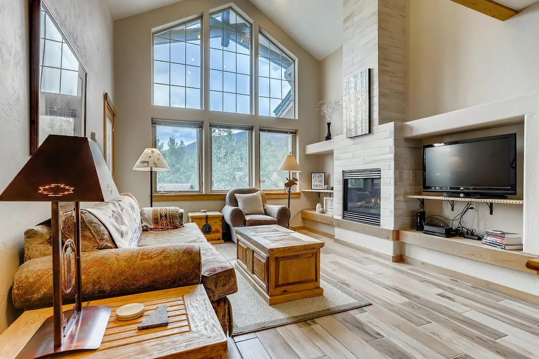 111 Main Street 201 Frisco CO Living Room