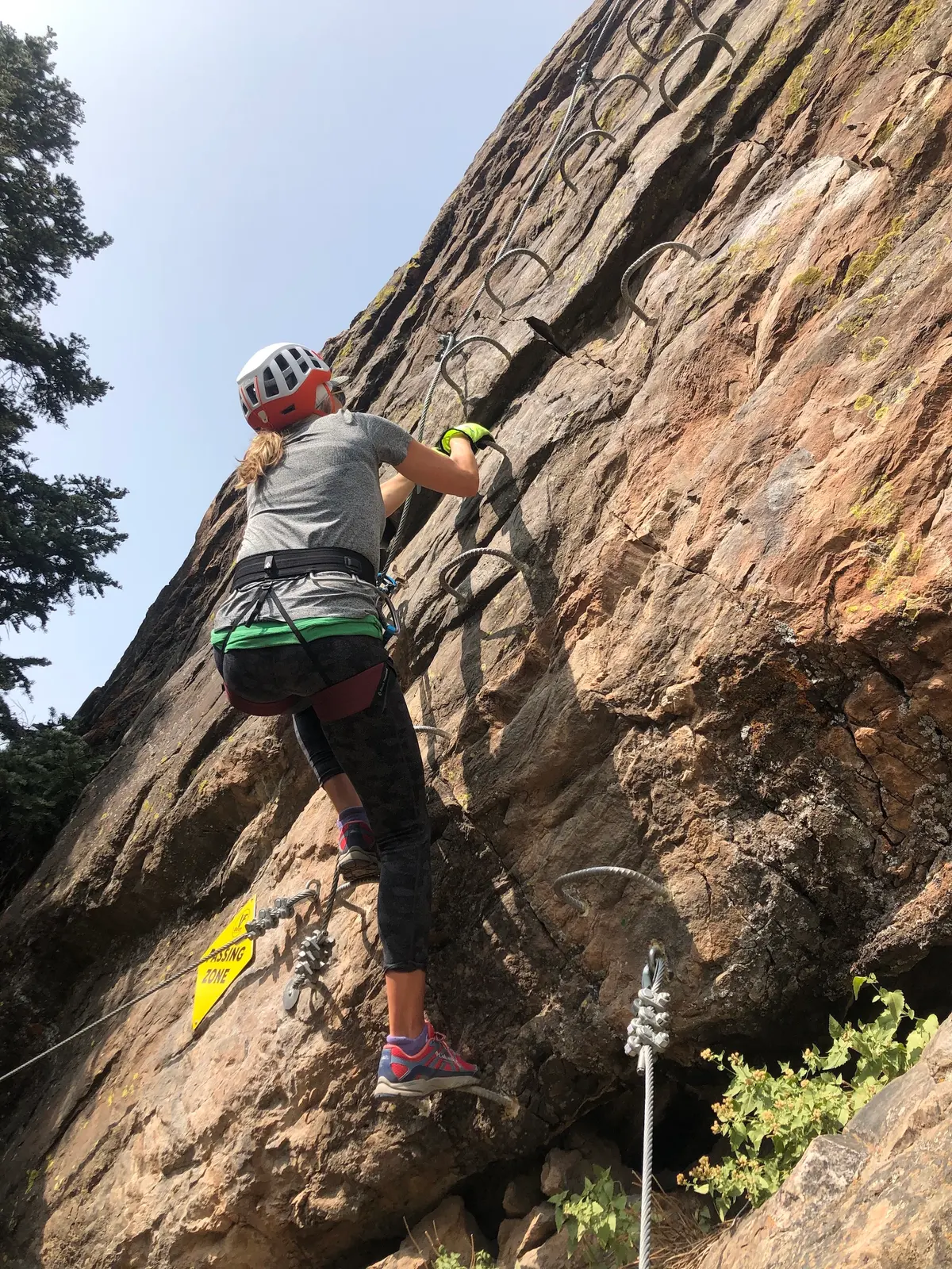 amy nakos rock climbing
