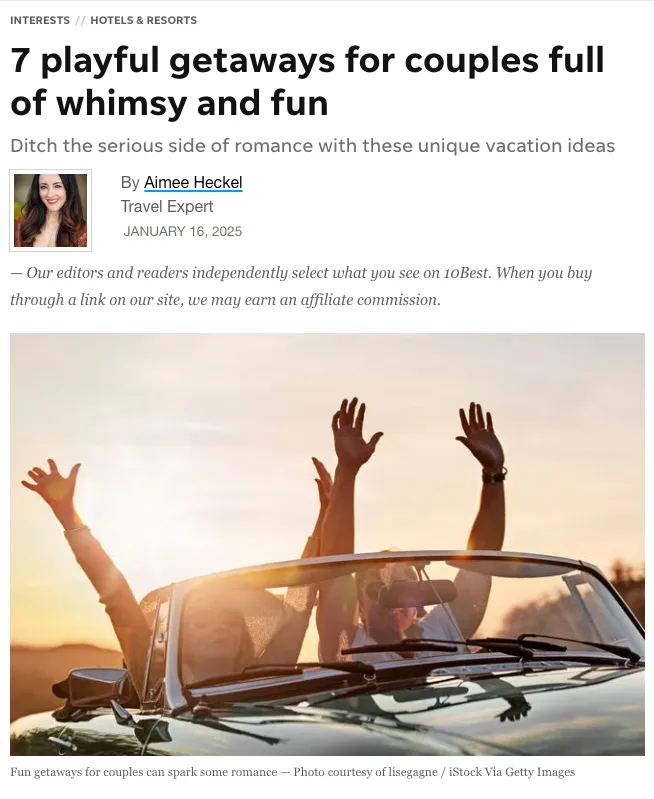 USA Today Article Feature