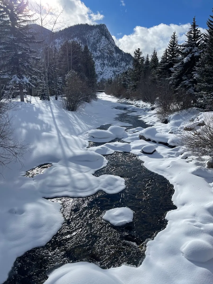 winter in frisco