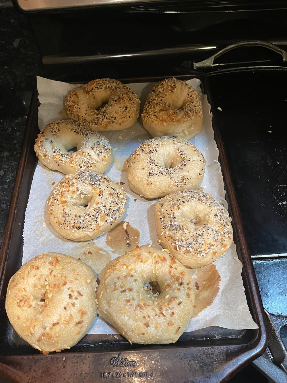 Sourdough Bagels