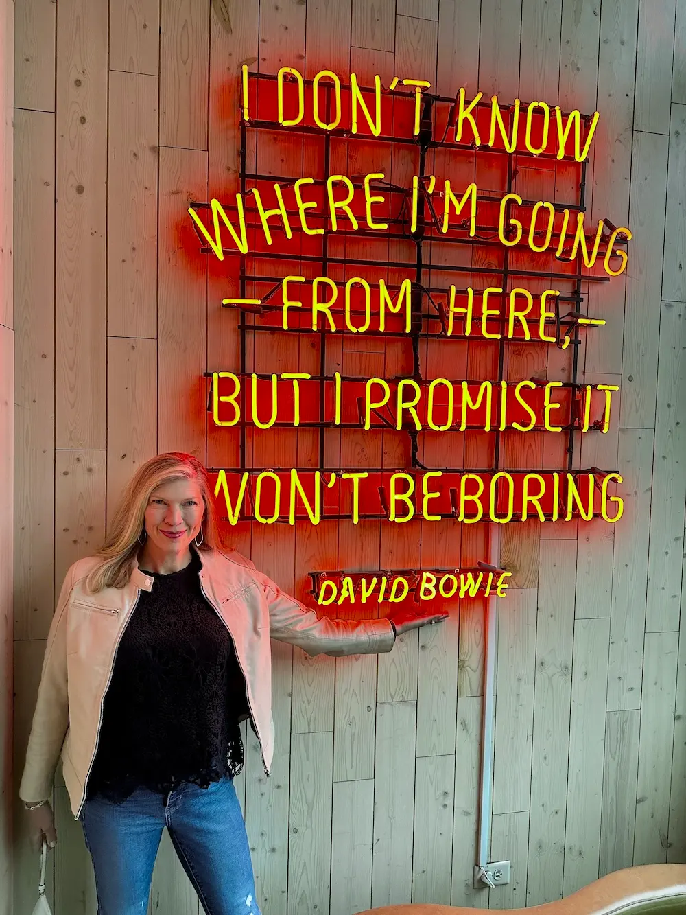 I don't know where I'm going