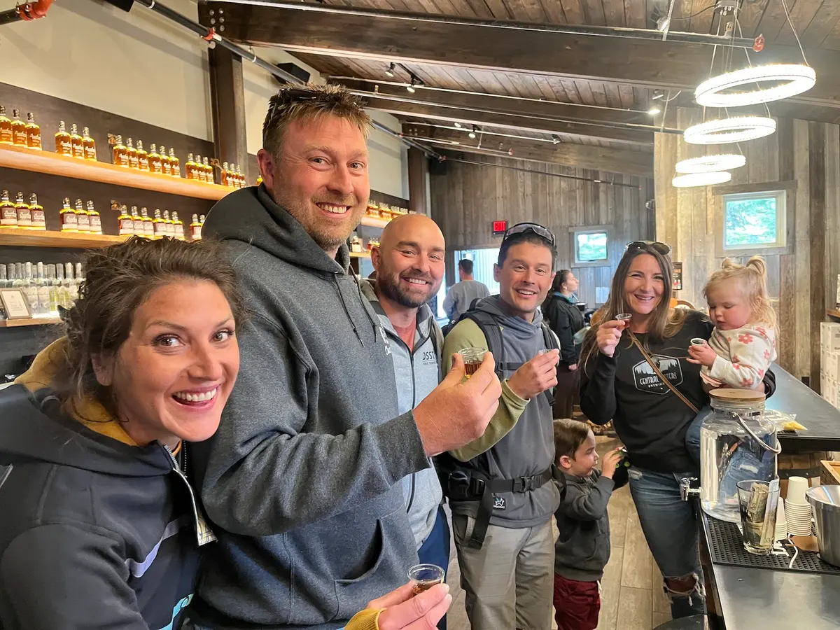 Cheers at Breckenridge Distillery