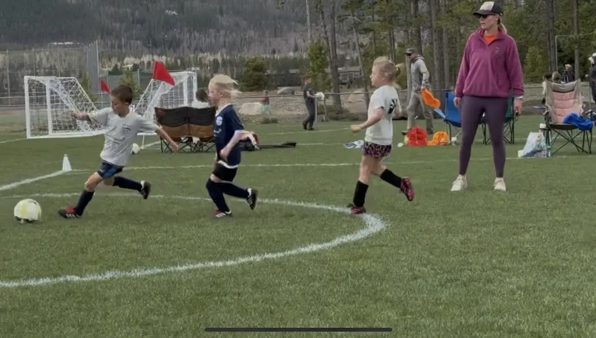 colton playing soccer
