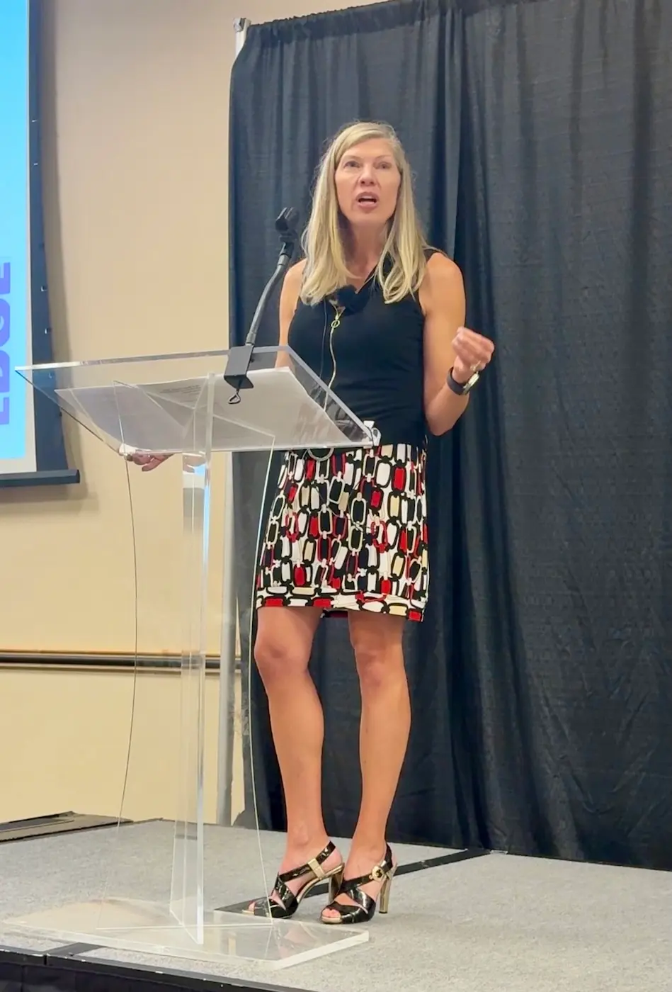 Amy Speaking