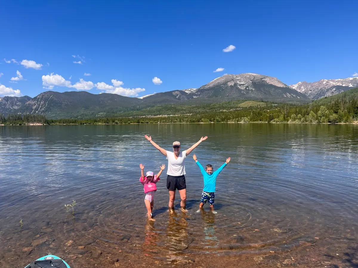 Lake Dillon with Family