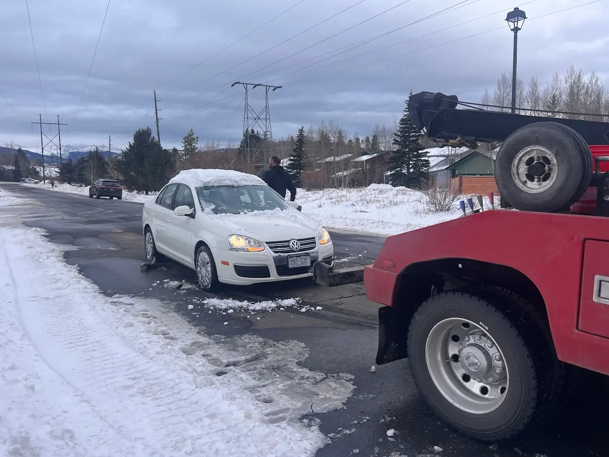 Car stuck